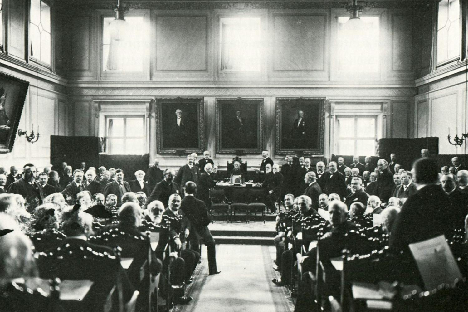 riksdagen forsta kammaren 1900